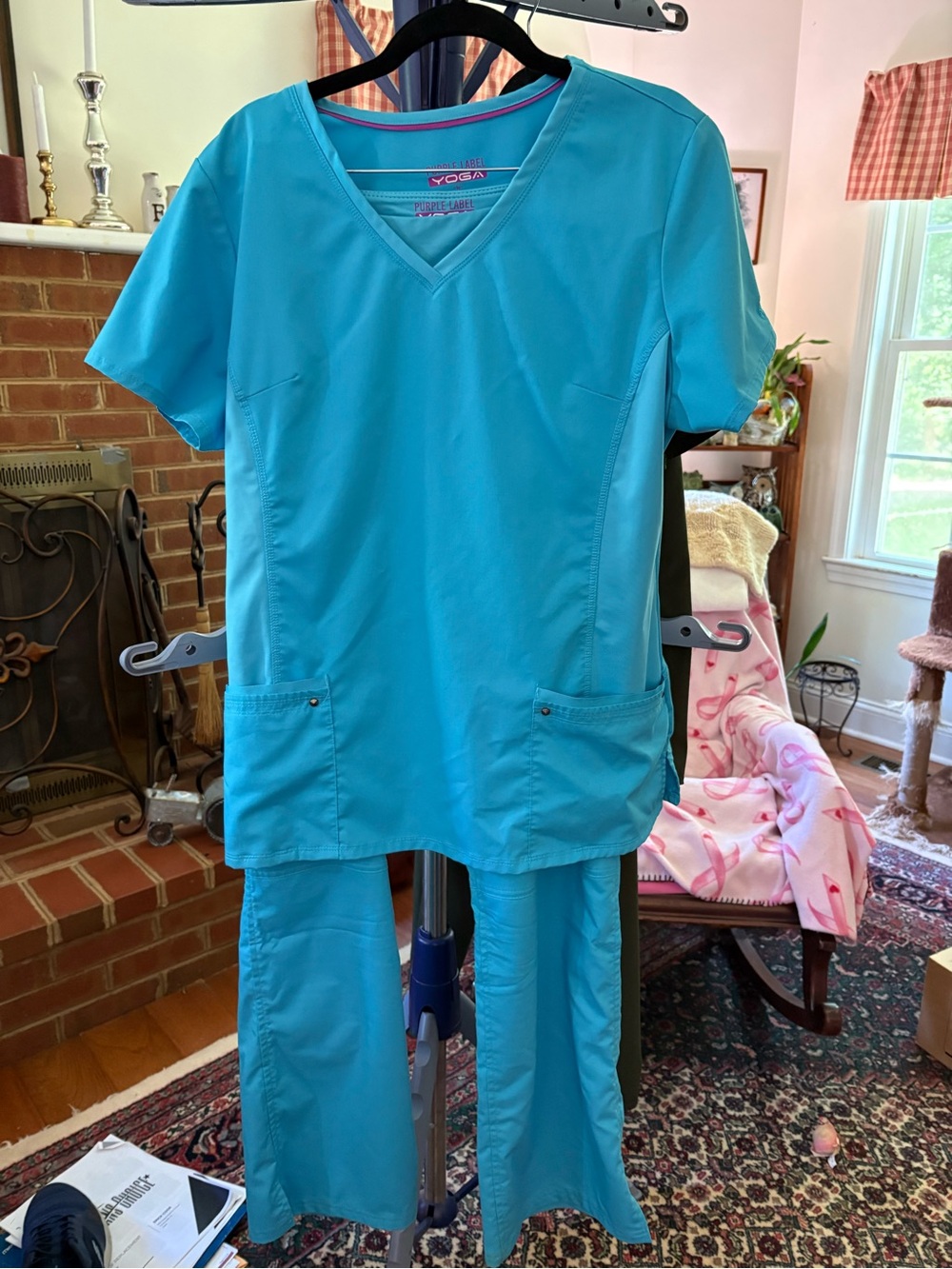 Healing Hands Purple Label Yoga Scrubs XL